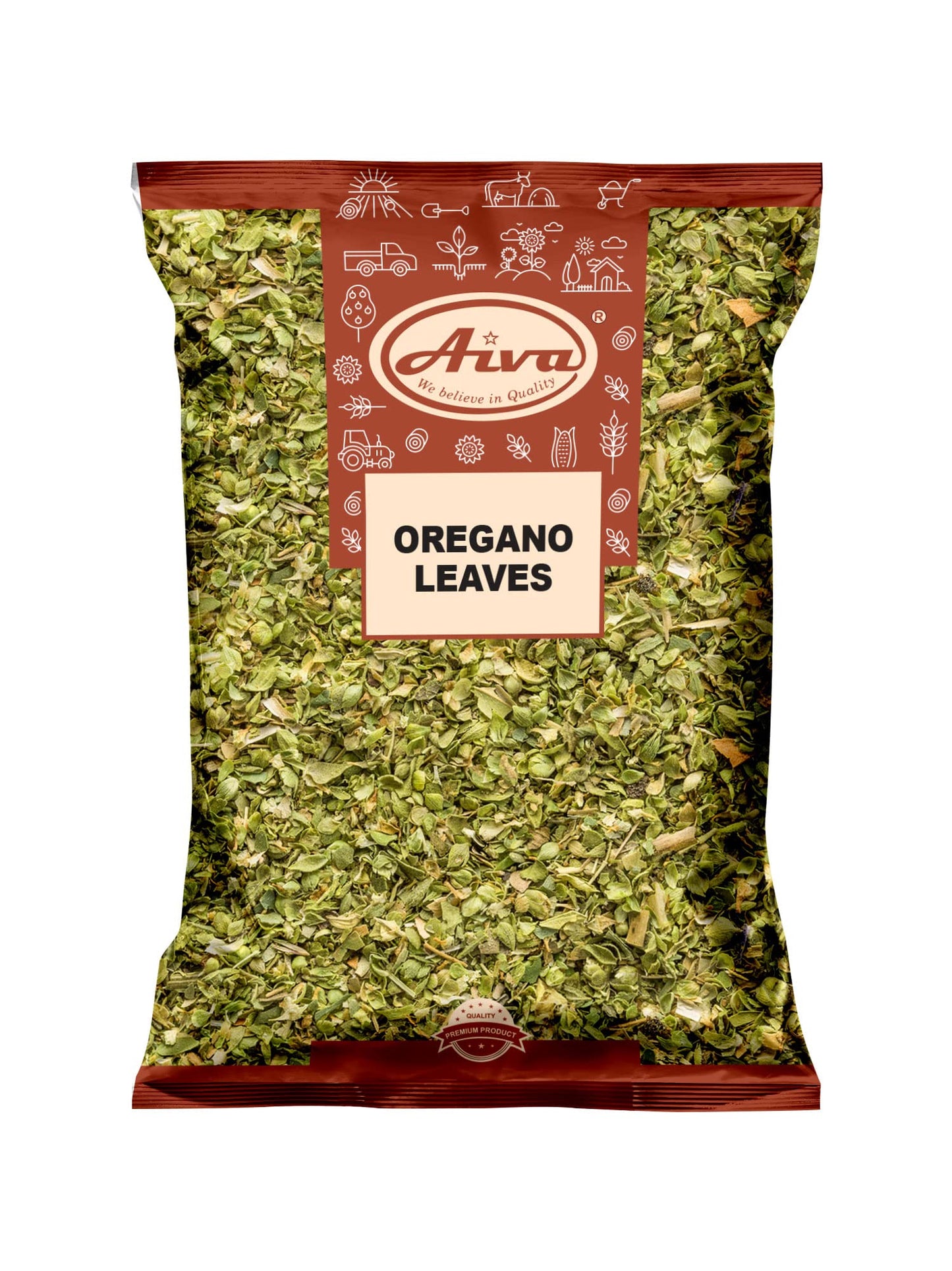 Aiva Dried Oregano Leaves (3.5 oz Bulk) - Premium Herb for Cooking, Seasoning, and Flavoring