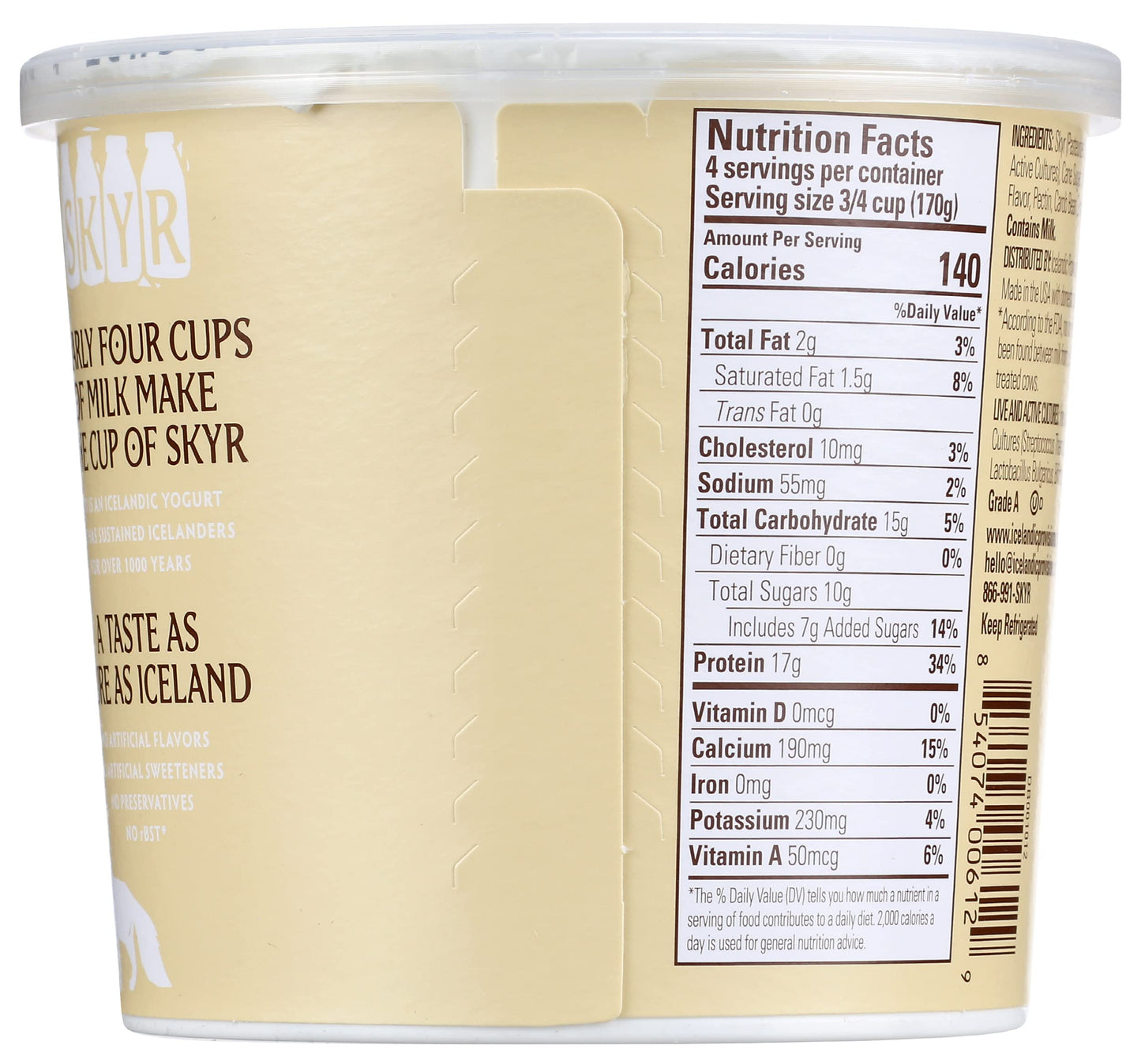Ice Prov Skyr Vanilla (6X24.00)