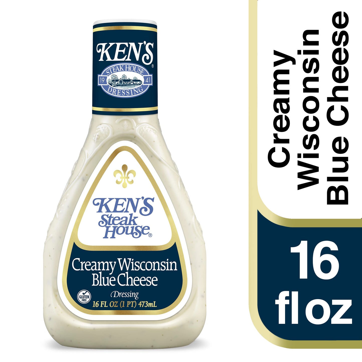 Ken'S Steak House Creamy Wisconsin Blue Cheese Dressing (16 Fl Oz (Pack Of 2))