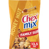 Chex Mix Honey Nut Sweet and Salty Snack Mix, Snacks, Family Size, 13.5 oz