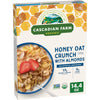 Cascadian Farm Organic Honey Oat Crunch Cereal With Almonds, Non-Gmo, 14.4 Oz.