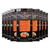 New Yorks Delicacy Norwegian Smoked Salmon Slices, 15 Pack, 3.5 Oz Each, Kosher Certified, Gluten Free, High in Omega-3