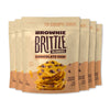 Brownie Brittle - Chocolate Chip Blondie Thin and Crispy Sweet Snacks (Pack of 6, 5 oz), Rich Gourmet Brownie Bites Dessert