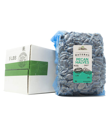 La Nogalera Pecans - Raw Pecan Nuts, Natural, 5 Lbs Vacuum Sealed Bag. They Compare To Organic, No Shell, Non-Gmo, No Preservati