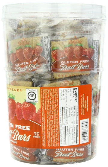 Betty Lou'S Inc. Fruit Bar, Strawberry, Wf, 2-Ounce (Pack Of 12)