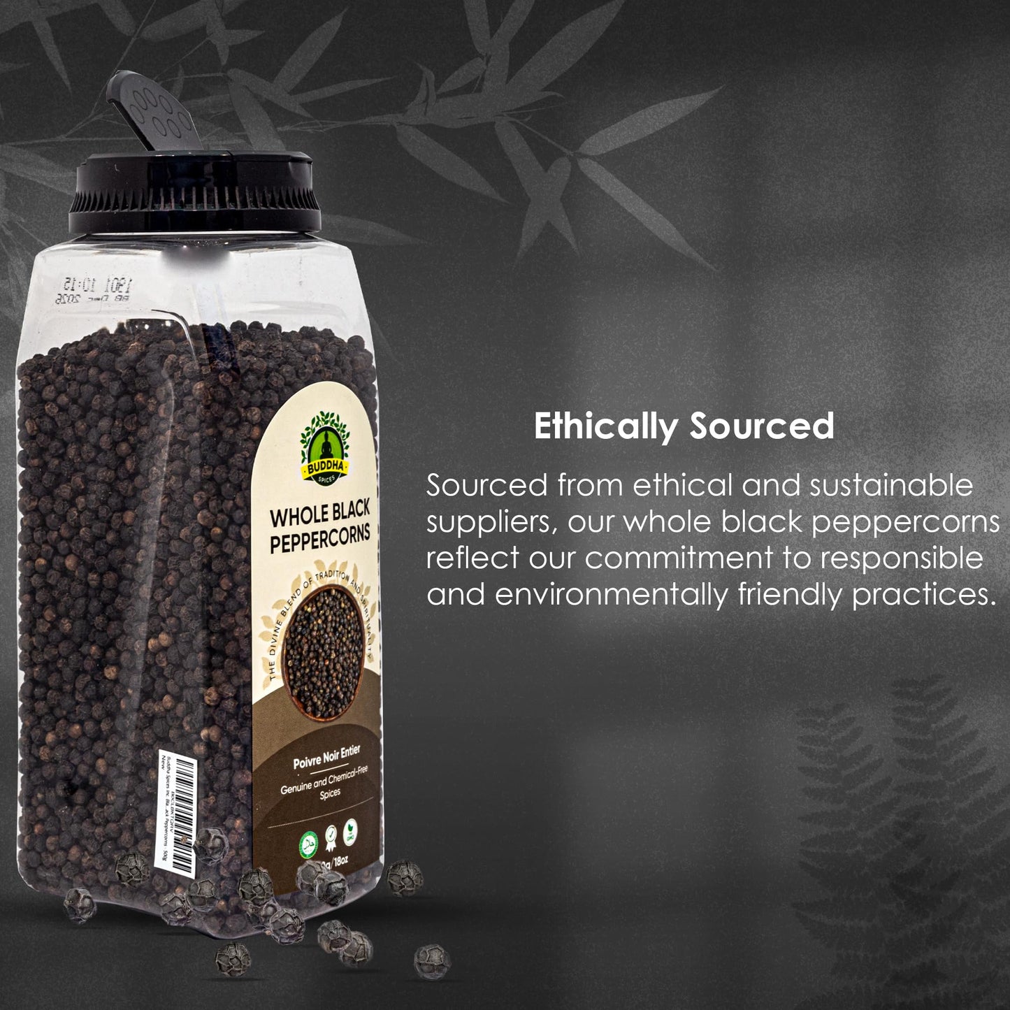 Buddha Spices Inc. Black Pepper