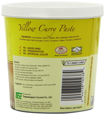 Mae Ploy Yellow Curry Paste (24X14Oz )