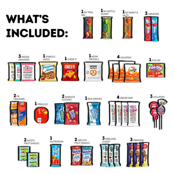 CRAVEBOX Snacks Box Variety Pack Care Package (65 Count) Halloween Treats Gift Basket Boxes Pack Adults Kids Grandkids Guys Girl