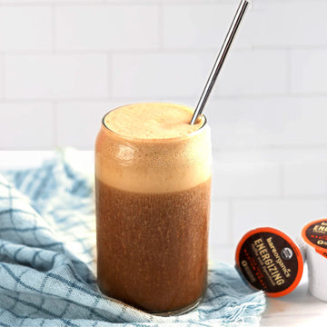 Bareorganics Energy Medium Roast Coffee, Organic, 10 K-Cup Pods, Superfoods & Probiotics Infused, Vegan, Gluten Free, 10 Single Serve Cups