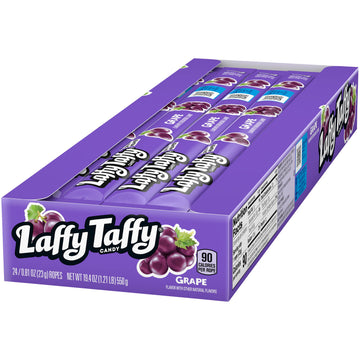 Laffy Taffy Rope - Case Of 24 (Grape)