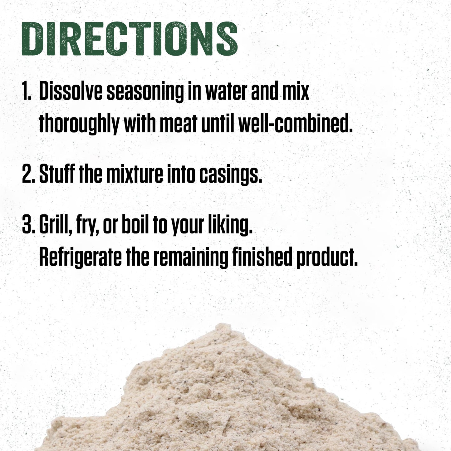 LEM Backwoods Bratwurst Sausage Seasoning - Cures Up to 25 lbs, 23.5 oz Packet, Model 9276