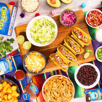 Ortega Cauliflower And Corn Taco Shells, 3.3 Ounce, 8 Shells (Pack Of 6)