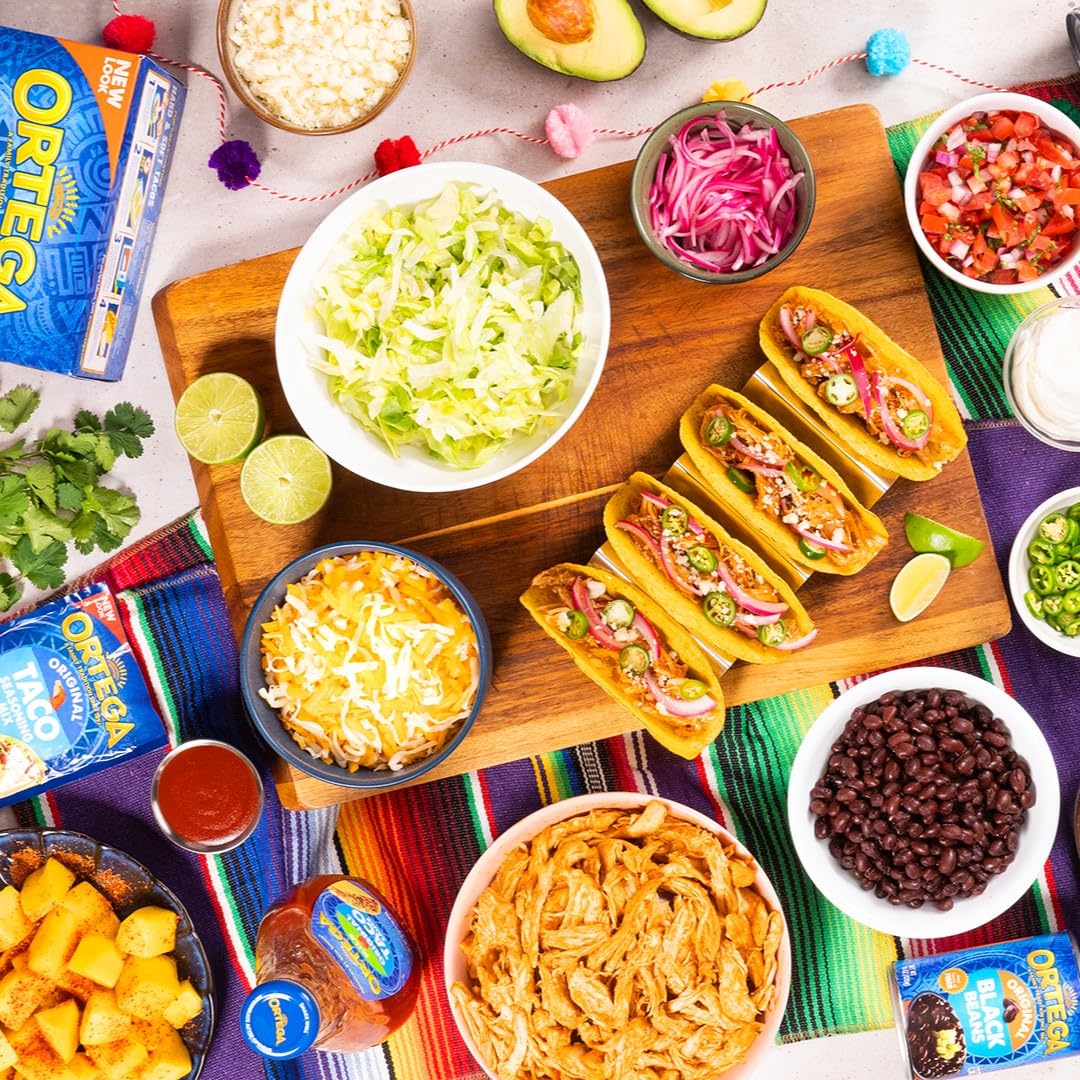 Ortega Yellow Corn Taco Dinner Kit, 12 Count