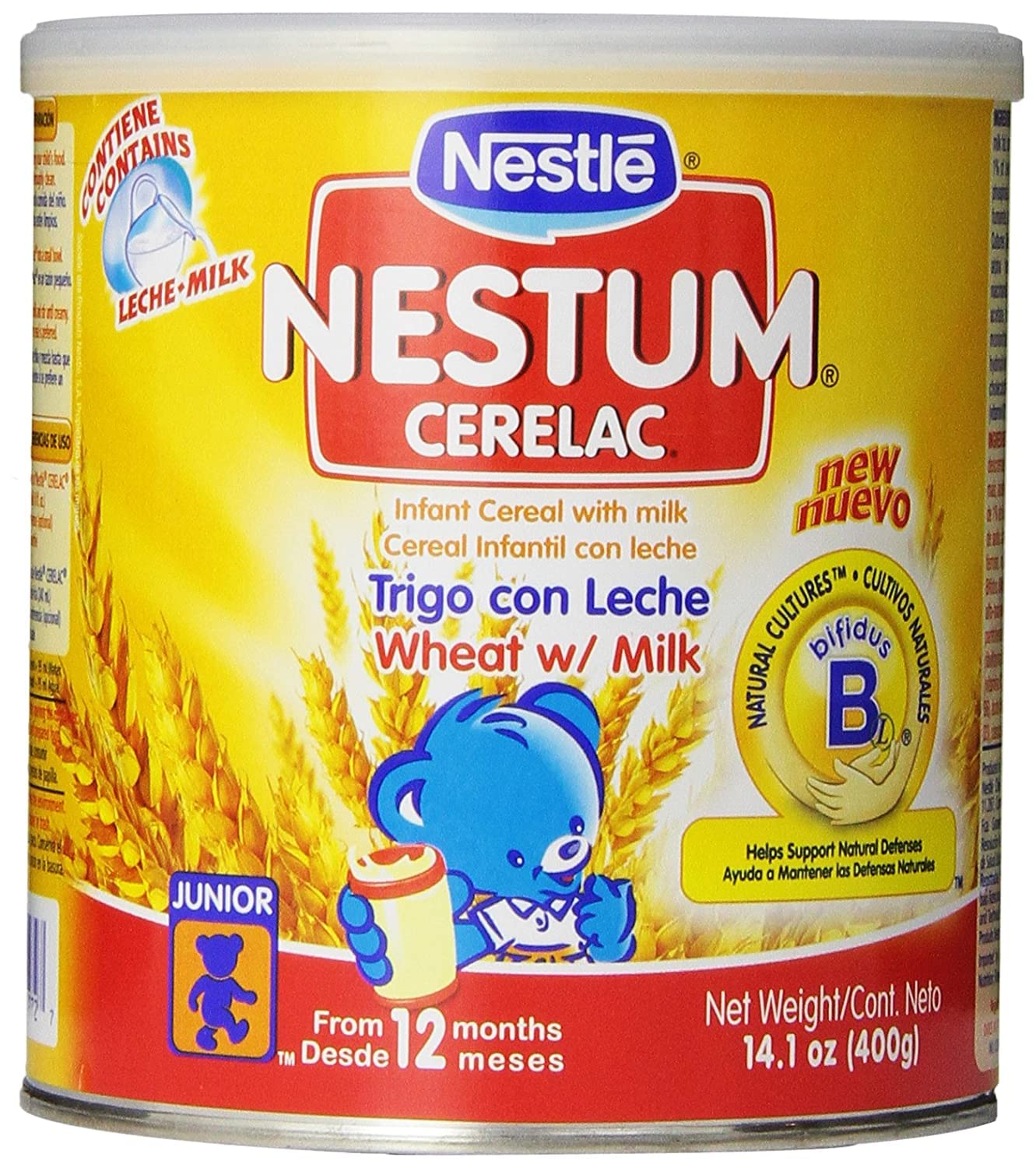 Nestle Nestum Infant Cereal (Wheat and Milk, Pack of 6)