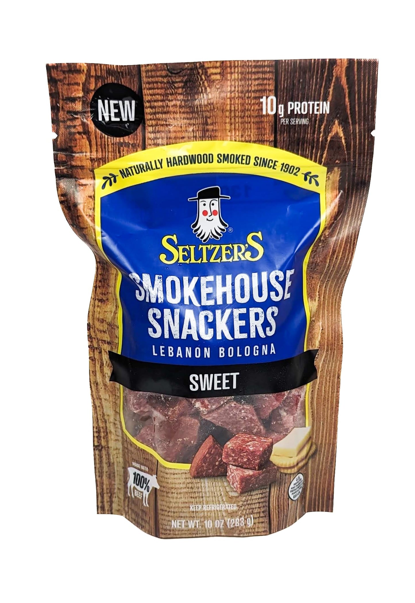 Lebanon Bologna Smokehouse Snackers Sweet Flavor 10 Oz