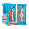 Feastables Peanut Butter Milk Chocolate Crunch KING Size Chocolate Bar, 2.1oz (60g), 10 count