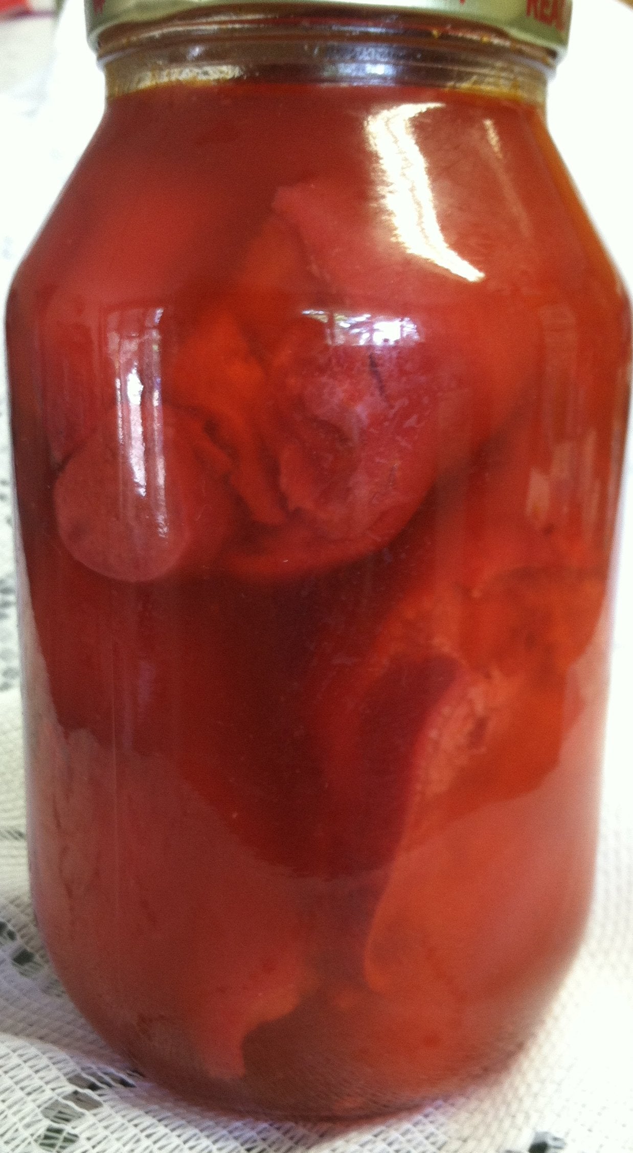 Matt & Dana Pickled Pigs Feet in a Quart Jar