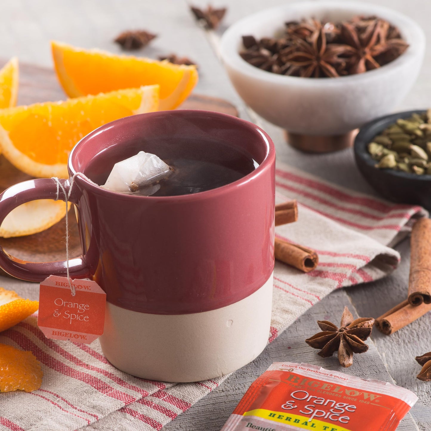Bigelow Orange & Spice Herb Tea (6X20 Bag) 20