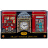 British London Sights Tea Tins With Fine English Breakfast Tea, British Souvenir, Big Ben, Uk Foods (Loose Leaves)
