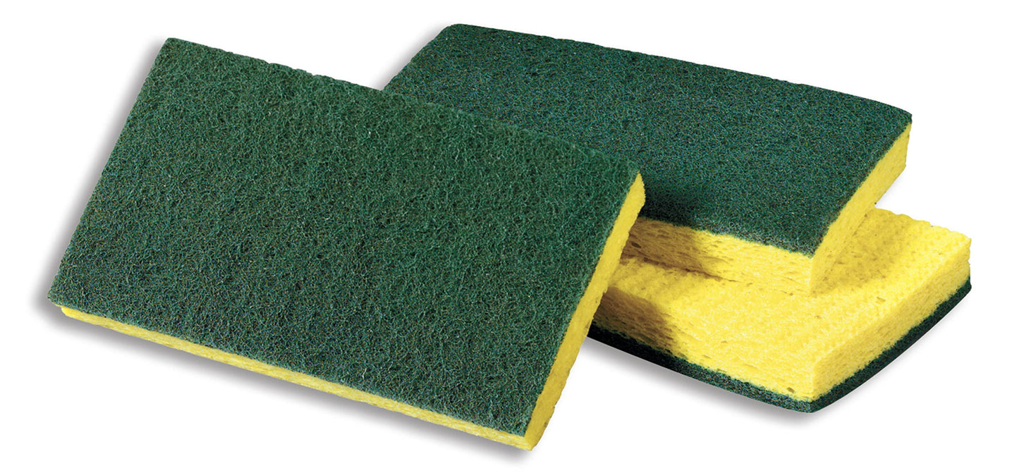 3M Scotch-Brite Medium Duty Scrubbing Sponge 74, 6.1 In X 3.6 In X 0.7 In, 20/Case