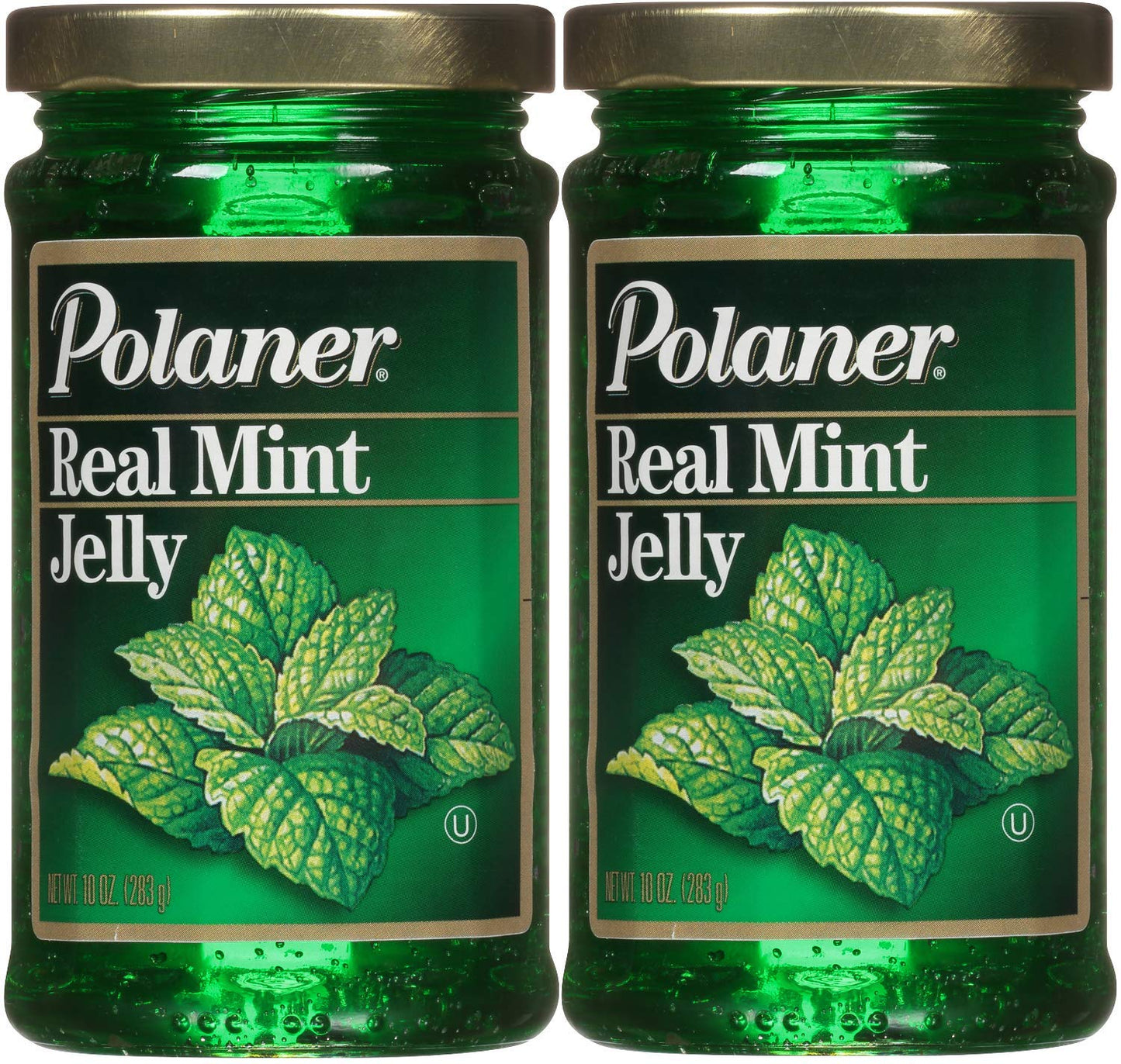 Polaner Real Mint Jelly, 10 oz (Pack of 2)