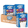 Pop-Tarts Toaster Pastries, Breakfast Foods, Kids Snacks, Frosted Cinnamon Roll (12 Boxes, 96 Count)