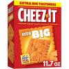 Cheez-It Cheese Crackers, Baked Snack Crackers, Lunch Snacks, Extra Big, 11.7oz Box (1 Box)