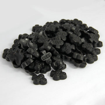 Debron Sugar Free Salty Licorice Clovers (Klavertjes) 2.2 Lbs