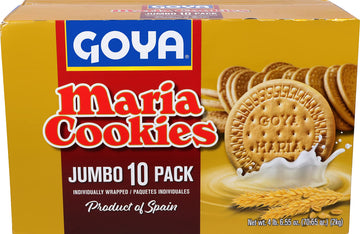 Goya Foods Maria Cookies, Jumbo Pack, 7 Ounce (Pack Of 10)