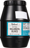 Roland Foods Whole Pitted Kalamata Olives from Greece, Specialty Imported Food, 4.4 Lbs