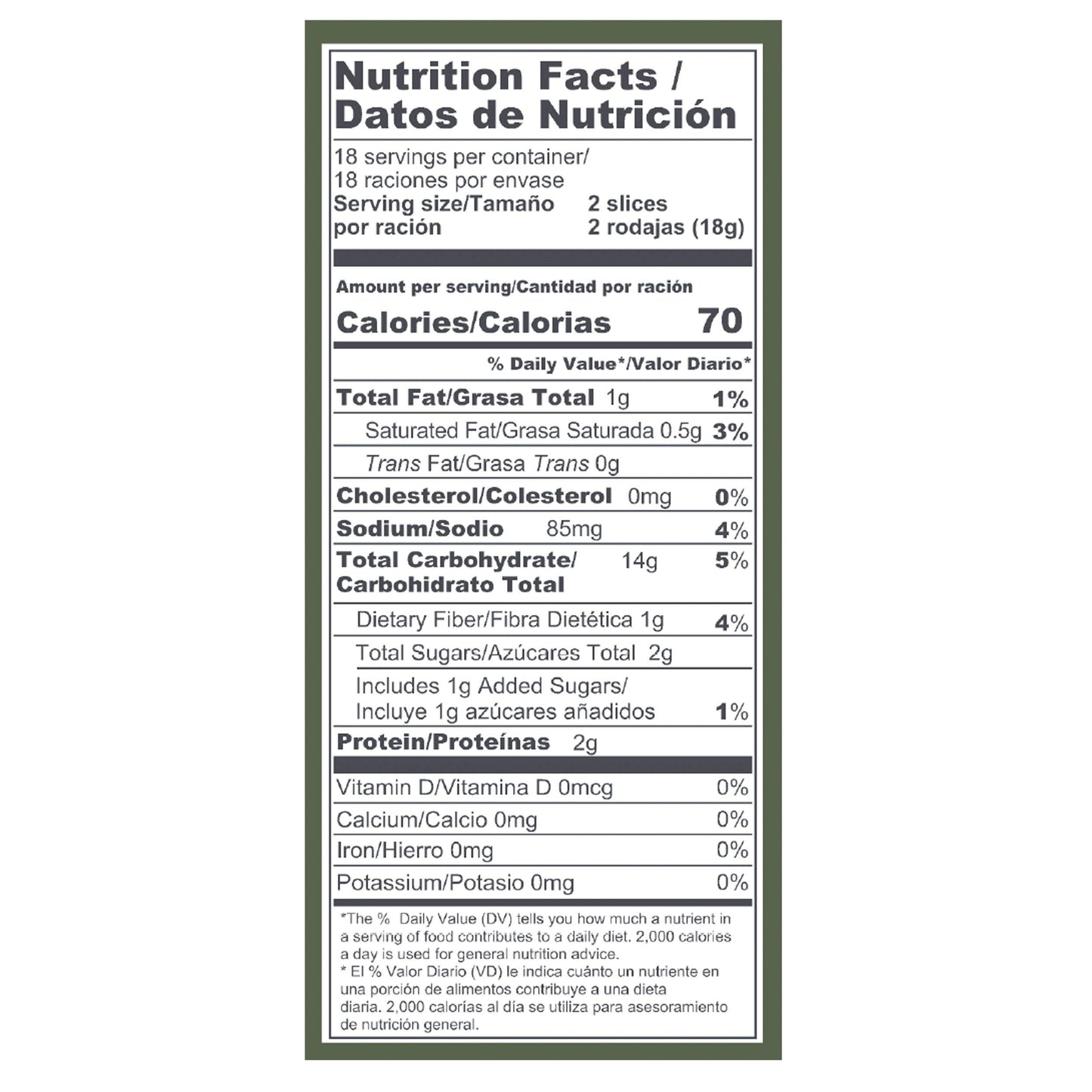 Flora Foods - Italian Hard Toast 5 Grain (36 count)