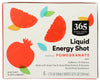 365 by Whole Foods Market, Energy Shot, Pomegranate, 2 Fl Oz, 6 Count