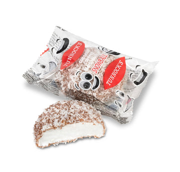 TUNNOCKS Snowballs - Coconut Covered Marshmallows 4 Pack 120g (4.2 oz)