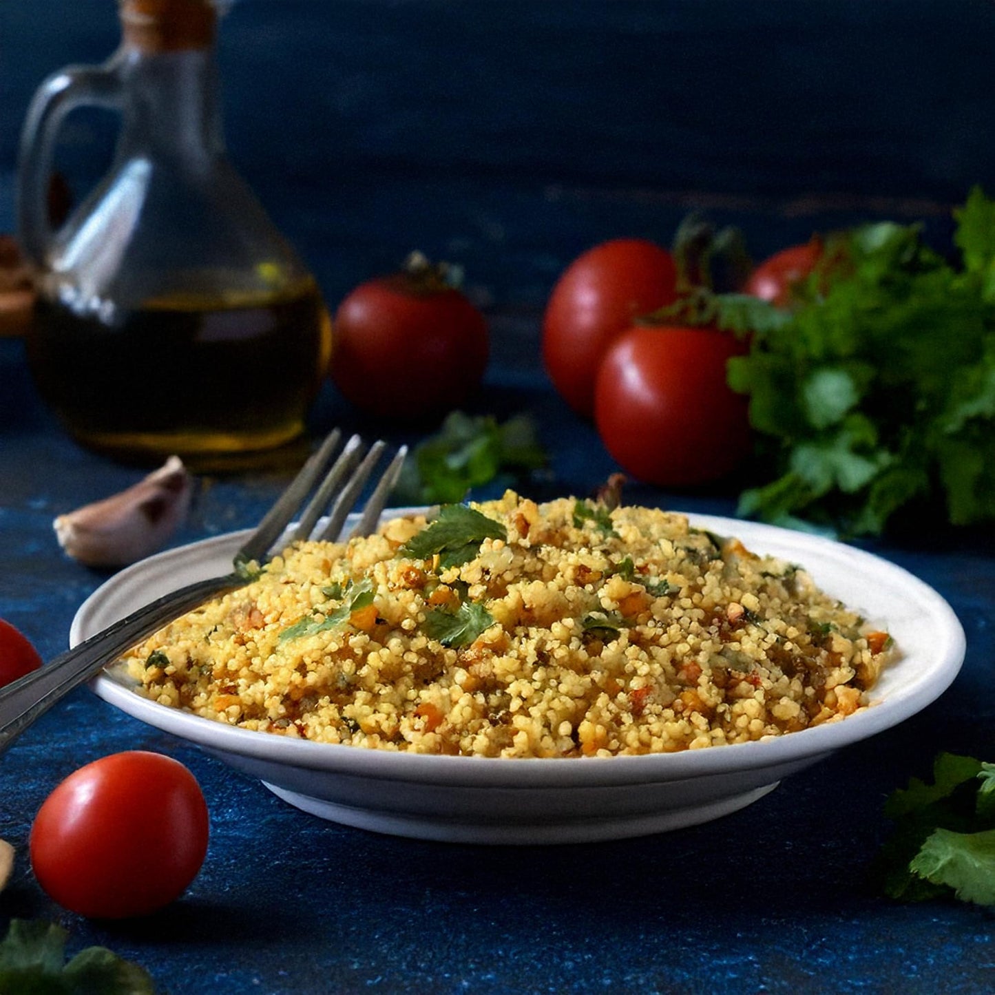 Crispa Premium Quality Tri-Color Israeli Couscous - 21.16 Oz (1.3Lb), All Natural Product Of Israel Having No Cholesterol And 0.