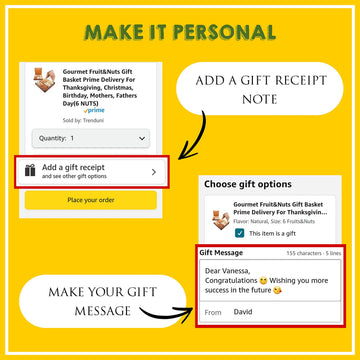 Wood Gift Basket, Gourmet Gift Baskets Family, Business | Corporate Gift - Healthy Mixed Nuts Fresh Gift, Birthday Sympathy - Mo