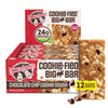 Lenny & Larrys Vegan Protein Bars – Chocolate Chip Cookie Dough – 12 Bars – 24g Protein, 10g Fiber, Gluten Free, Keto Friendly