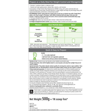 Herbalife Formula 1 Nutritional Shake Mix, Banana Caramel, 500g, Weight Management Meal Replacement