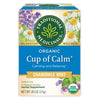Traditional Medicinals Tea, Organic Cup of Calm, Calming & Relaxing with Chamomile Mint, 16 Tea Bags Packaging may vary