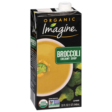 Imagine Organic Creamy Broccoli Soup 32 Oz
