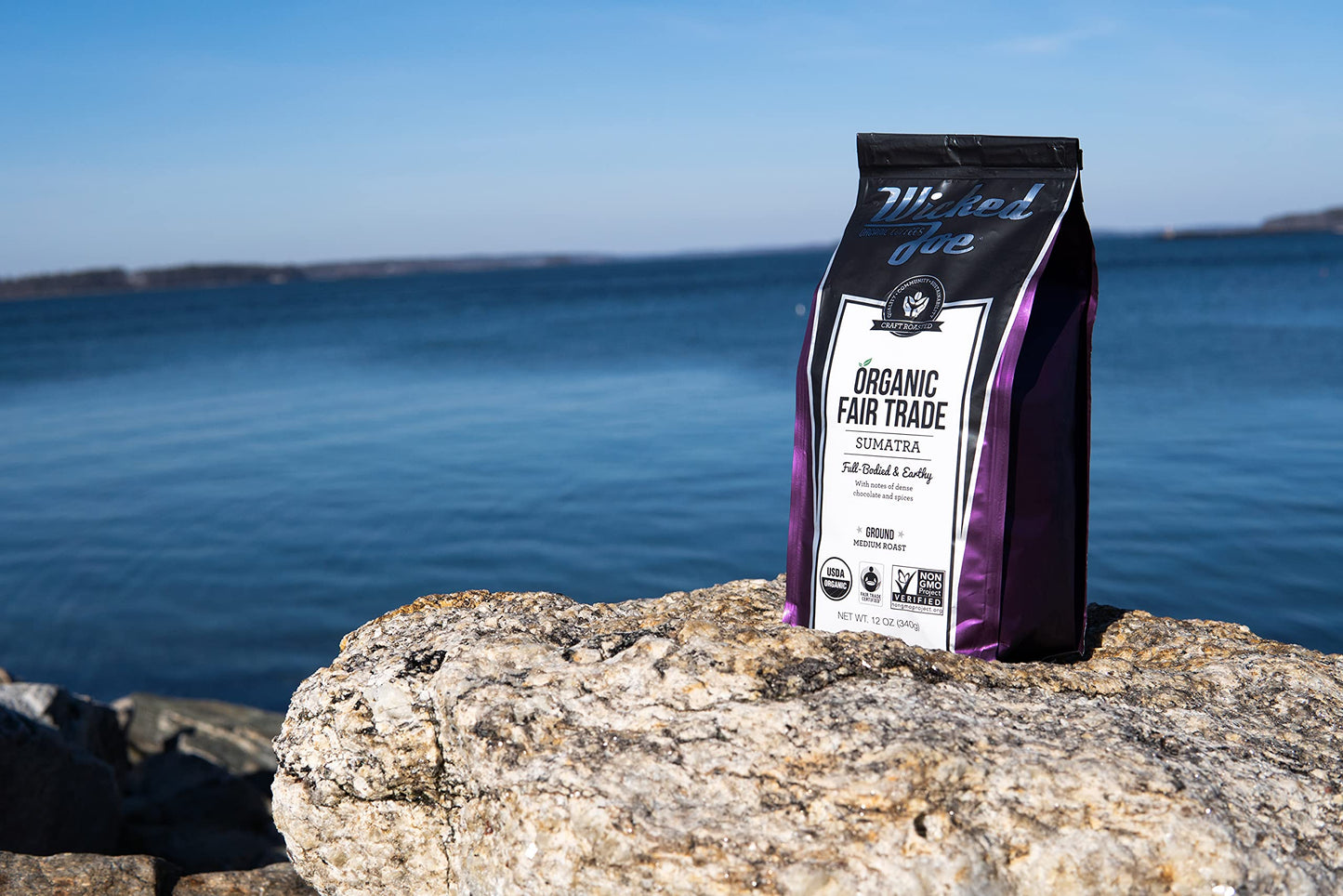 Wicked Joe Coffee Sumatra Ground, 12 Oz