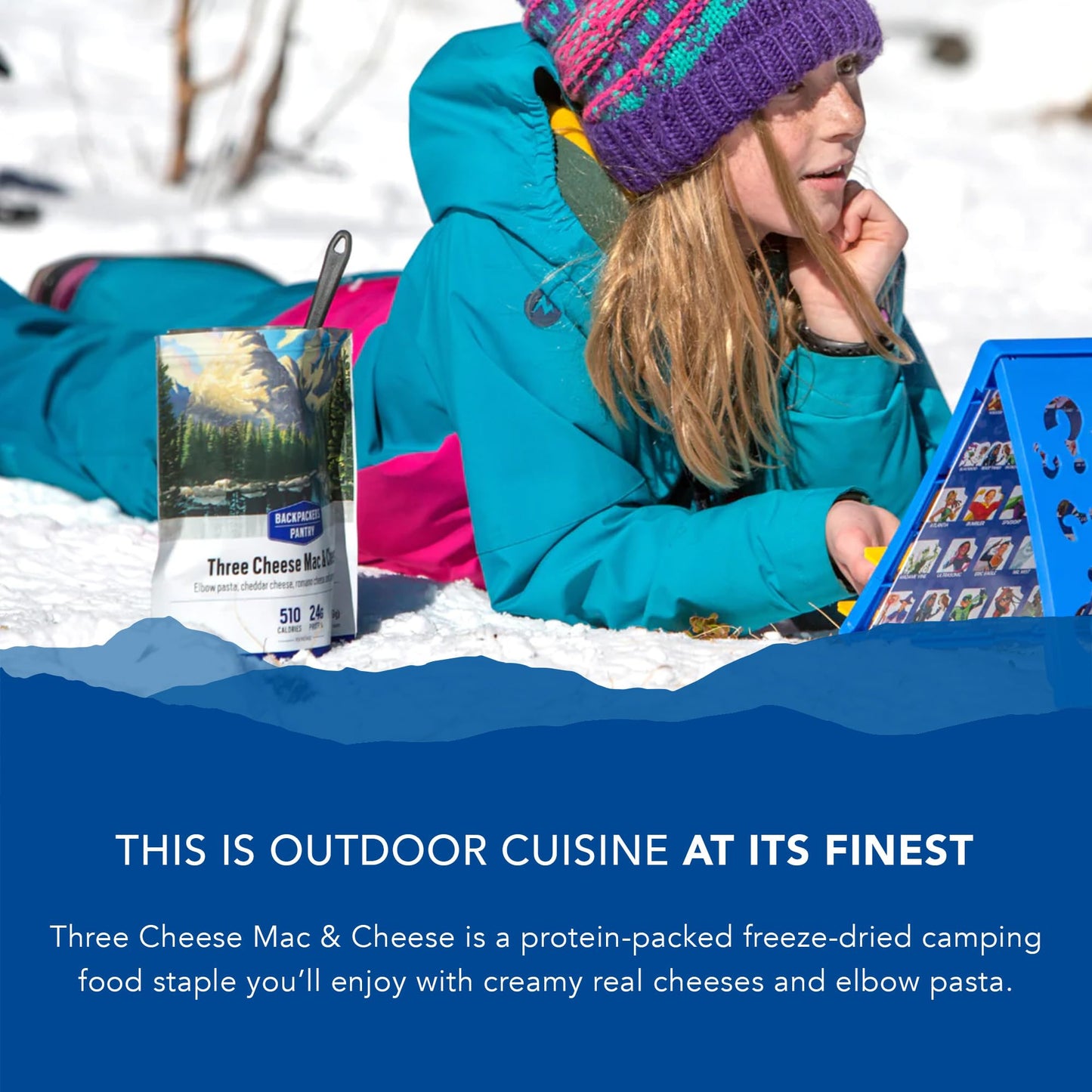 Backpacker'S Pantry Three Cheese Mac & Cheese - Freeze Dried Backpacking & Camping Food - Emergency Food - 24 Grams Of Protein,