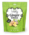 Lovely Candy Co. Original Ginger Chews, Made with Real Ginger, Individually Wrapped, 5oz (1-Pack) | Gluten-Free, Non-GMO, NO Art