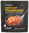 OFood, Tteokbokki Rice Cakes with Sauce Sweet Chili, 10.2 Ounce