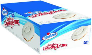 Hostess Jumbo Iced Honey Buns (Pack of 36)