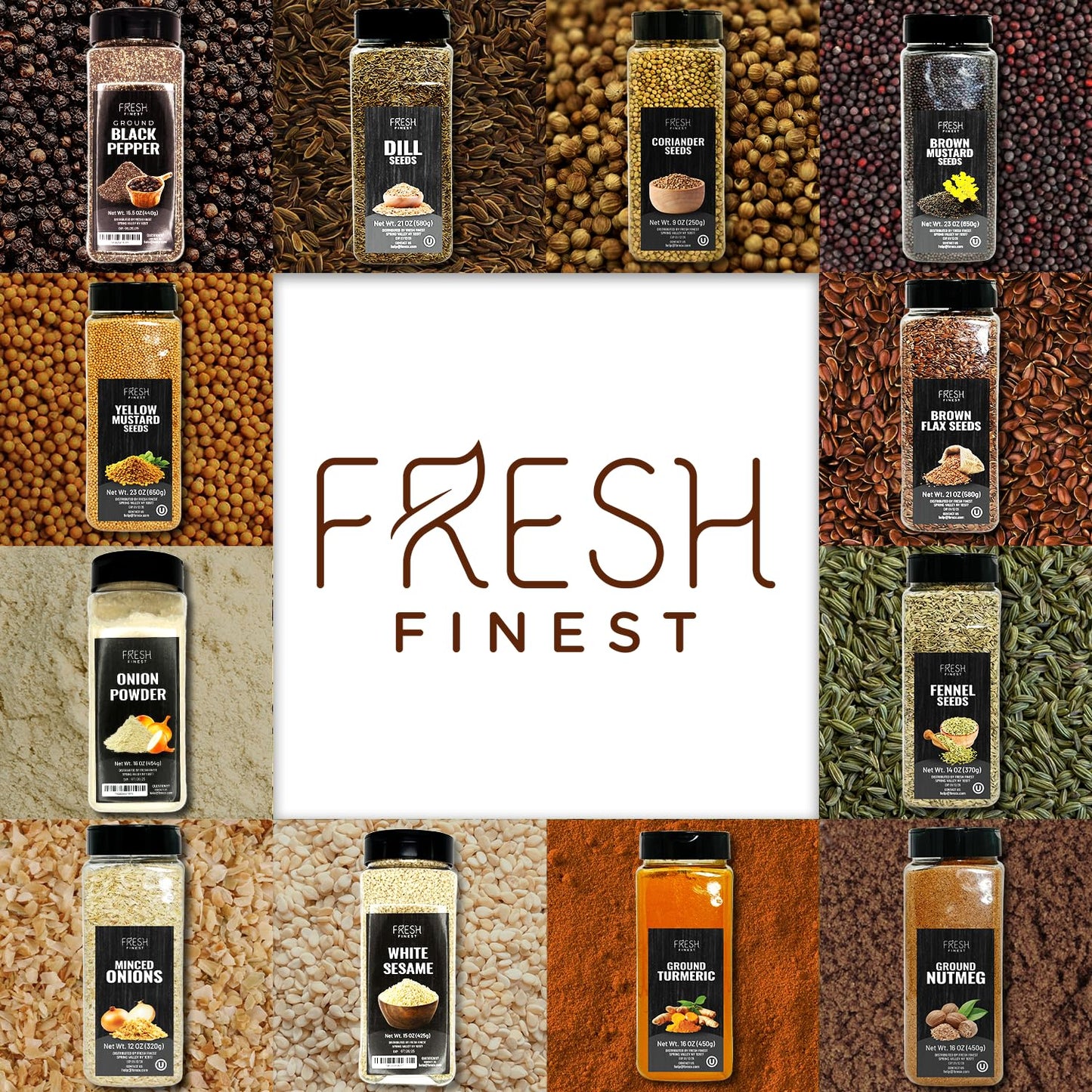 Fresh Finest Coriander Seeds Whole - Kosher, Natural and Freshly Packed spices Best for Cooking and Food Flavoring 250G (8.81oz)