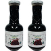 100% Organic Pomegranate Molasses 12.35 Oz Glass Bottle,(2 Pack) No Sugar Added, Vegan, NON GMO, Gluten Free and Kosher