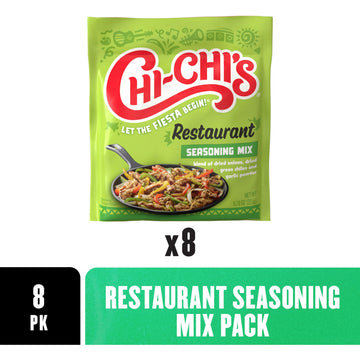 Chi Chis Fiesta Restaurante Seasoning Mix, 0.78 Ounce (Pack Of 8)