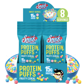 Keto Cereal by Snacks House, High Protein Low Carb Healthy Breakfast Food - Gluten & Grain Free Crunch - Paleo, Diabetic, Ketoge