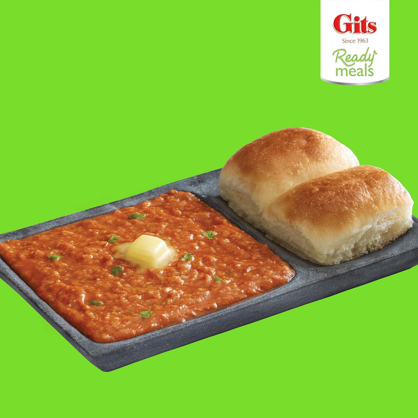 Gits Ready To Eat Pav Bhaji 600G (Pack Of 2 X 300G Each)