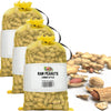 Fruidles Raw Peanuts, Raw Peanuts in Shell, Great for Boiling, Squirrels Feed, Birds Feed and Wildlife, 2 Pound Bag (3-Pack)